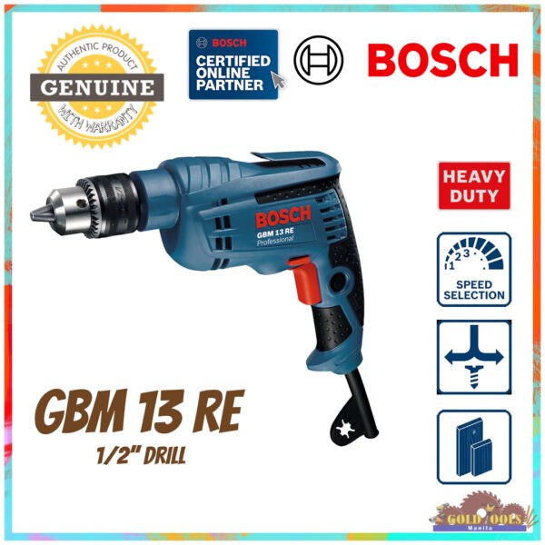 BOSCH GBM 13 RE - 1/2'' Drill