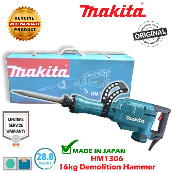 voormalig omhelzing Paleis MAKITA HM1306 – 16kg Demolition Hammer ( MADE IN JAPAN ) 