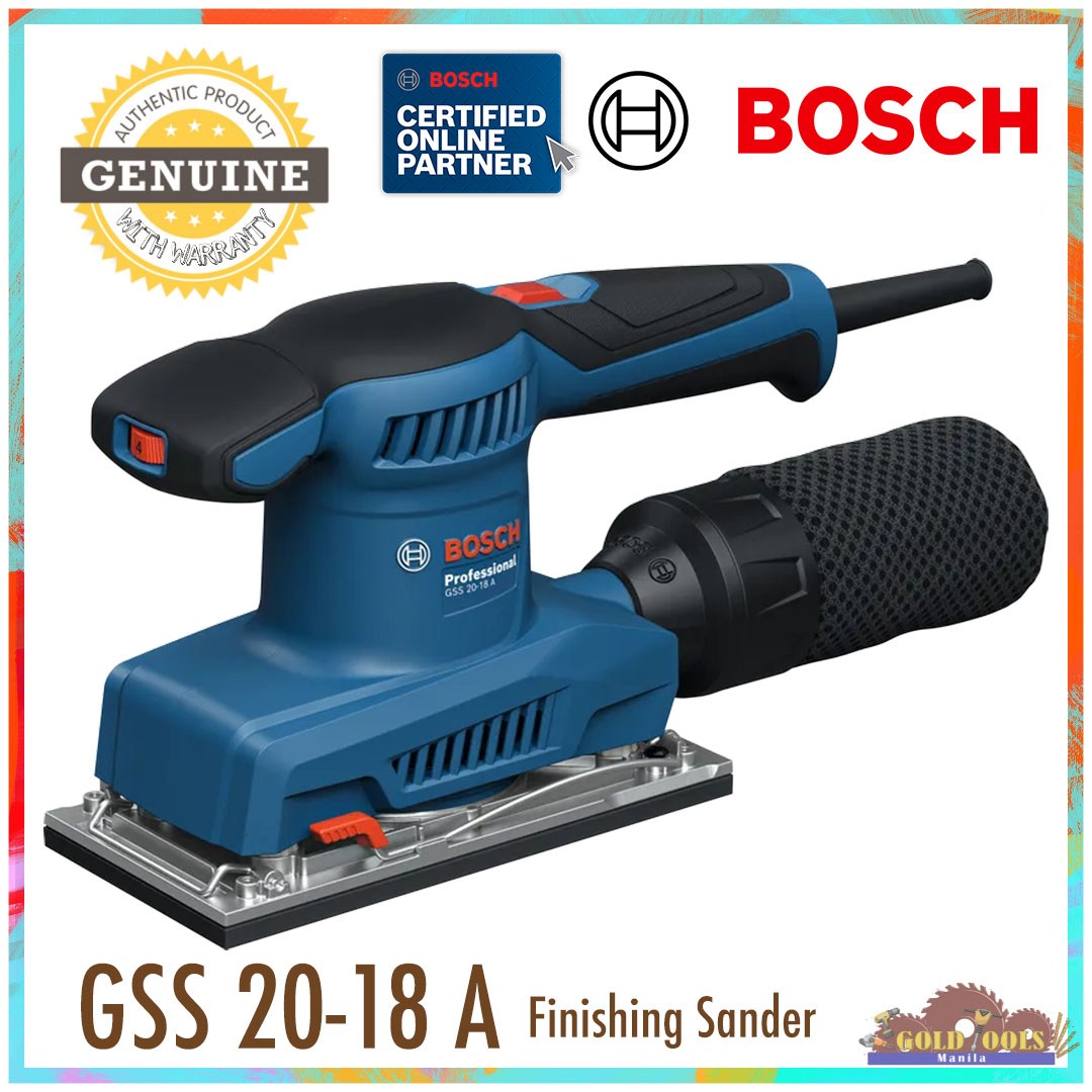BOSCH GSS 20-18A - Orbital Finishing Sander