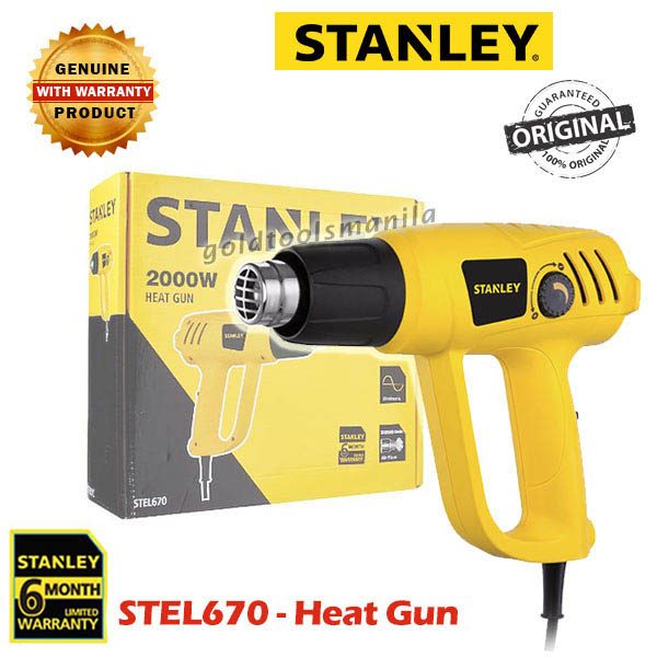 Hot Air Guns STANLEY STEL670- Hot Air Gun | Gold Tools Manila