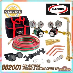 HARRIS BB2001 Oxy-Acetylene Welding & Cutting Outfit Set (Made in Europe) — Complete Kit