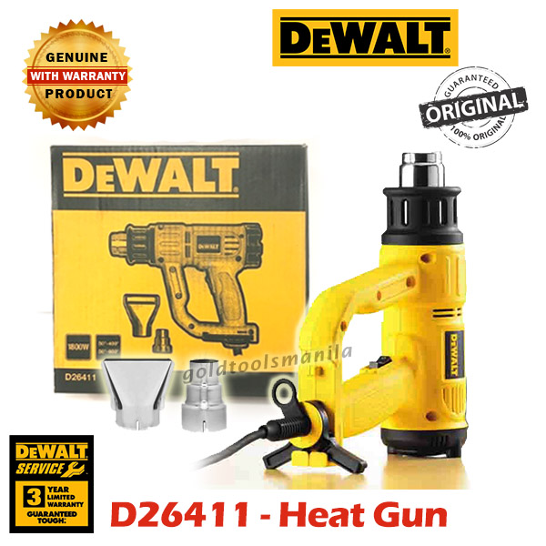 800g DEWALT D26411 1800W Standard Heat Gun, 1800 Watt at Rs 3560 in  Bengaluru