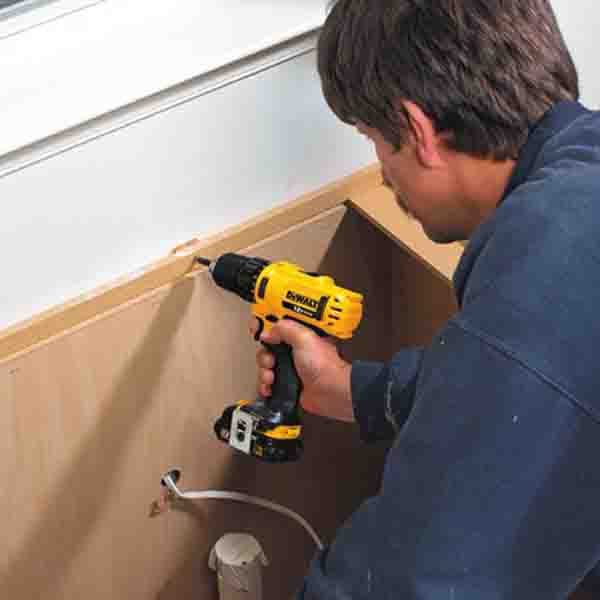 10.8V Cordless Battery Drill Driver w 