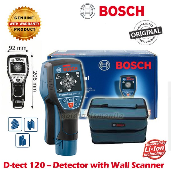 Bosch DETEKTOR UNIVERSAL D-TECT 120 10.8V SOLO Metalldetektor