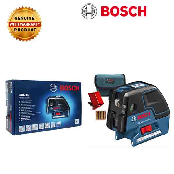 Niveau laser GCL 25 avec support BM 1 en coffret - BOSCH 0601066B03