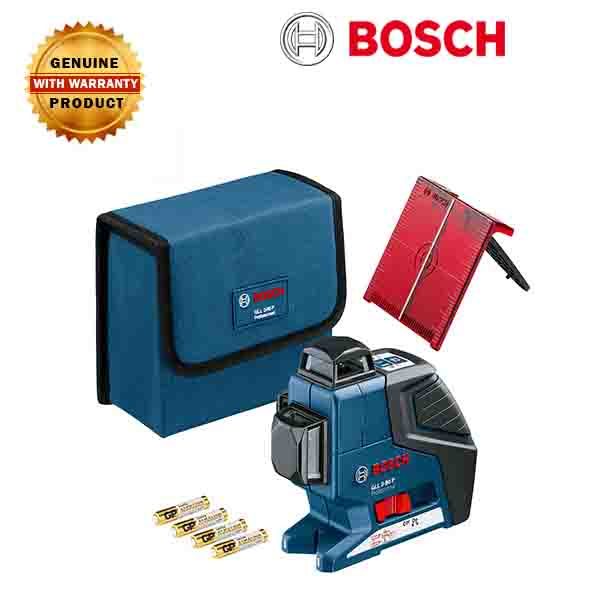 Bosch Gll 3 80 P Cross Line Laser Level Gold Tools Manila
