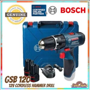 BOSCH GSB 120 - 12V Cordless Battery Hammer Drill