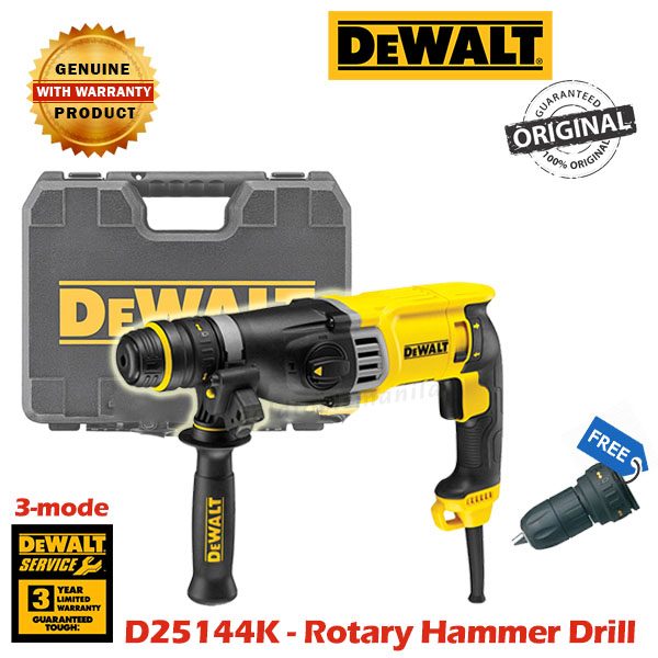 Uitscheiden Beneden afronden begin DeWALT D25144K Rotary Hammer Drill 