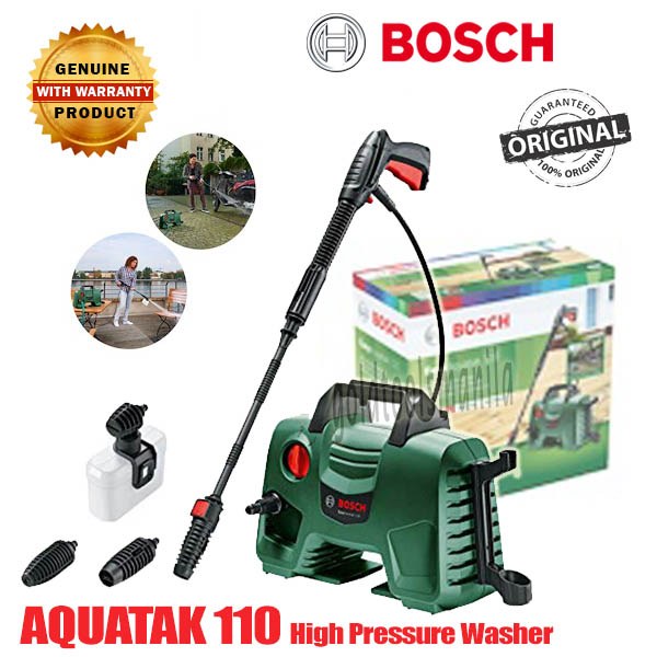 Idropulitrice Bosch Easy Aquatak 110 bar portatile 1300W - Uso domestico