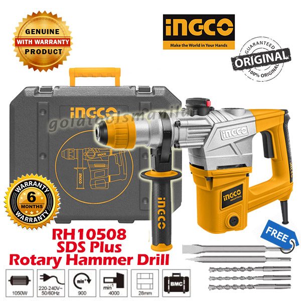 INGCO RH10508 SDS Plus Rotary Hammer 