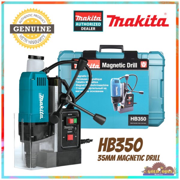 MAKITA HB350 Magnetic Drill 35mm (1-3/8″) 1050W