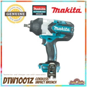 MAKITA DTW1001Z BARE Cordless Brushless Impact Wrench (3/4″) 18V LXT 1,050Nm