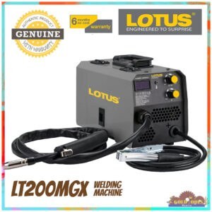 LOTUS LT200MGX 200A MIG inverter Welding Machine GASLESS  (Flux Cord Wire not Included)