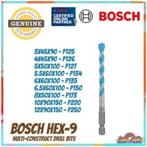 Bosch Multi-Construction Drill Bit Hex Shank