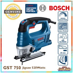 BOSCH GST 750 Professional Jigsaw (520W)
