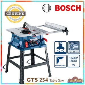 BOSCH GTS 254 Professional Table Saw Machine 10" / 254mm ( 1,800W )