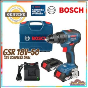 BOSCH PRO HEAVY DUTY GSR 18V-50 Cordless Drill/Driver 18V