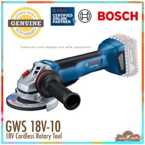 BOSCH GWS 18V-10 Brushless Cordless Angle Grinder - BARE