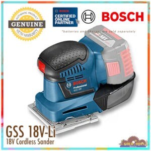 BOSCH GSS 18V-Li Professional Cordless Orbital Sander 18V - BARE