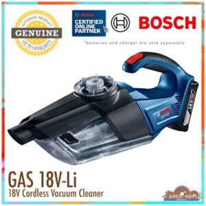 BOSCH GAS 18V-LI Professional Cordless Vacuum Cleaner (Heavy Duty) BARE
