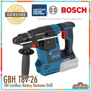 BOSCH GBH 18V-26 Brushless Cordless Rotary Hammer with SDS plus BARE