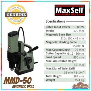 Maxsell MMD-50 Magnetic Drill 50MM