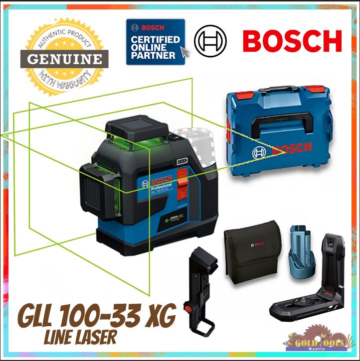 BOSCH PRO GLL 100-33 CG Line Laser Level