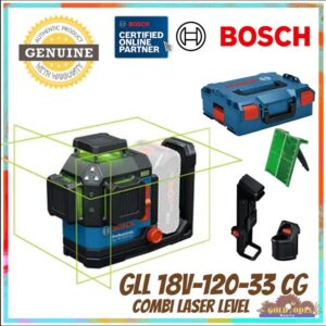 Bosch GLL 18V-120-33 CG Green Line Laser level 120m BARE TOOL