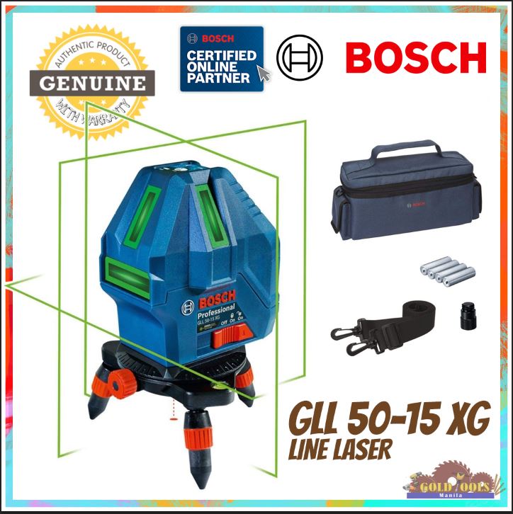 BOSCH GLL 50-15 XG Professional Green Line Laser Self Leveling Tool