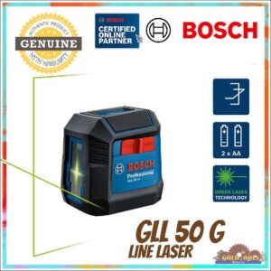 Bosch GLL 50 G Cross Line Laser Level (Green Laser)