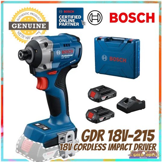BOSCH GDR 18V-215 Professional Brushless Cordless Impact Driver 18V (Kit Set)