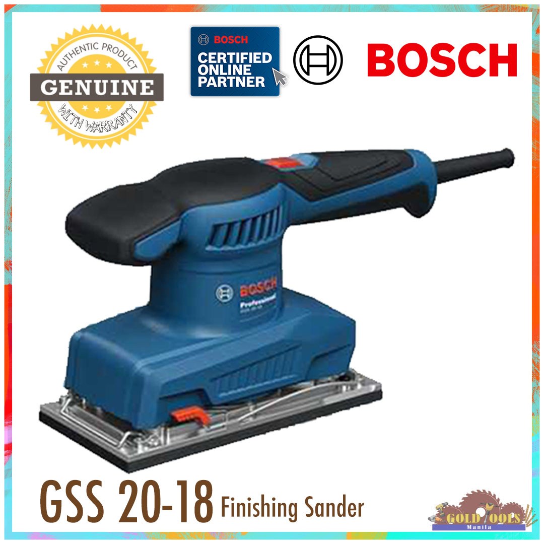 BOSCH GSS 20-18 - Orbital Finishing Sander
